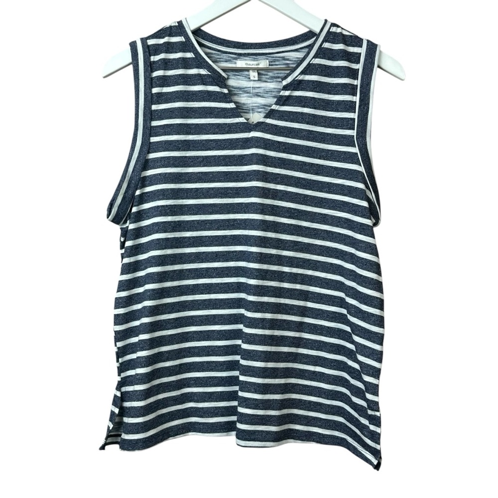 Nwt Maurices Striped Sleeveless Top Women Sz S